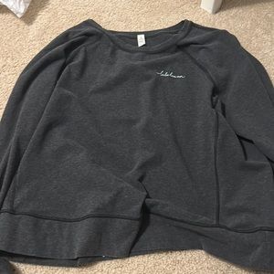 Gray Lululemon sweater